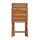 Flip Foldable chair -Iroko wood - Gallery 3