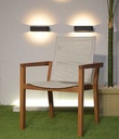 Outdoor Forbin Dining Chair, Beige - Gallery 1