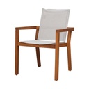 Outdoor Forbin Dining Chair, Beige - Gallery 2