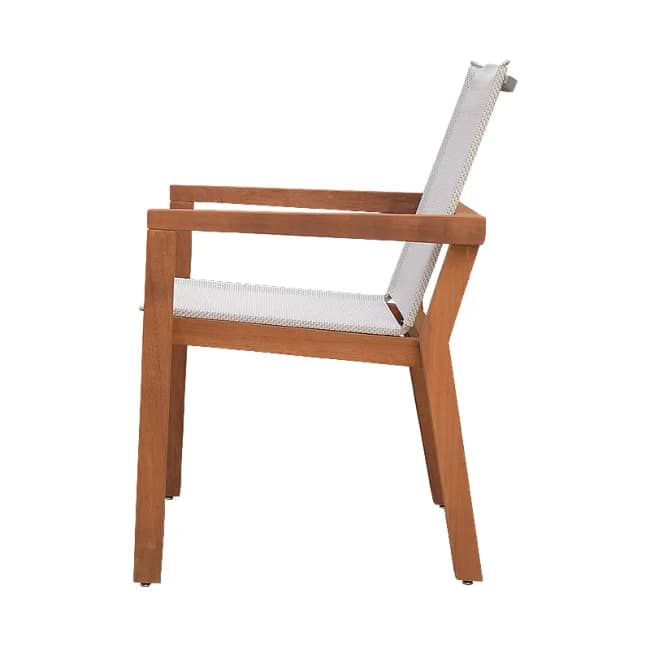 Outdoor Forbin Dining Chair, Beige - Gallery 3