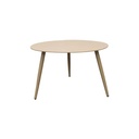 Round coffee table set 2 pieces, Beige - Gallery 3