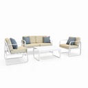 Florida beige living room - White - Gallery 1