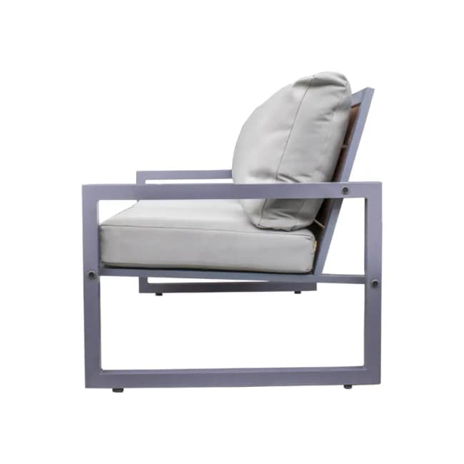 Lava Outdoor Sofa Set, Grey - Gallery 2
