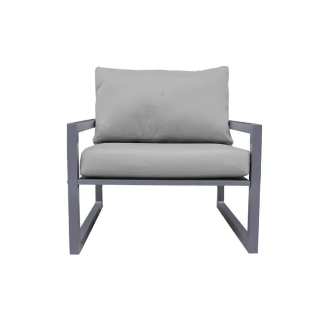 Lava Outdoor Sofa Set, Grey - Gallery 3