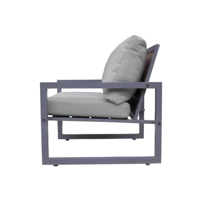 Lava Outdoor Sofa Set, Grey - Gallery 4