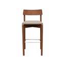 Uno Barstool With Foot Rest - Gallery 1