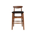 TEKA Barstool Wood in leather - Gallery 2