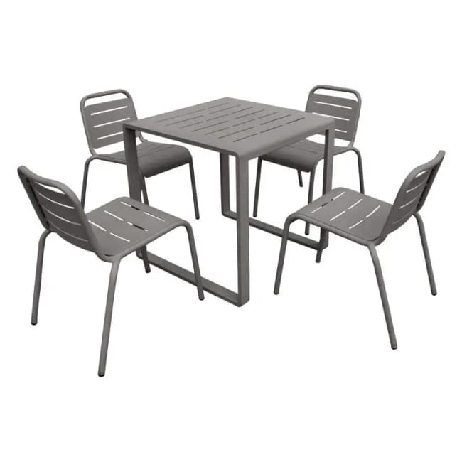 Venti Aluminium Table 75 Cm - Gallery 1