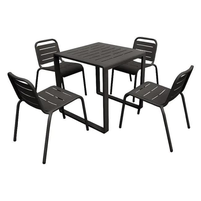 Venti Aluminium Table 75 Cm - Gallery 3