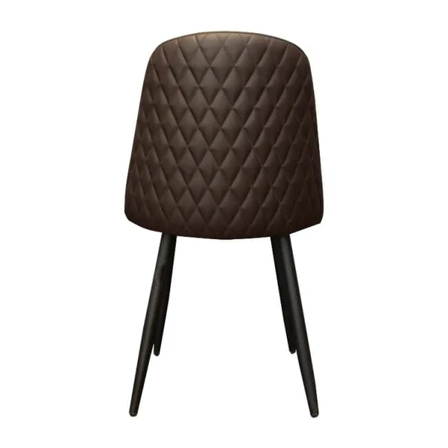 Dining chair - Brown leather - Gallery 2