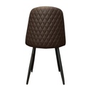 Dining chair - Brown leather - Gallery 2