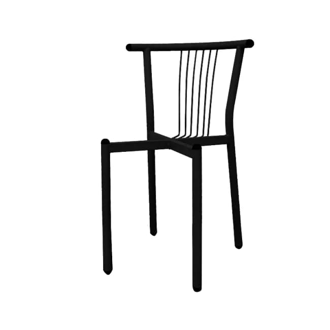Metal Chair Frame - Black - Gallery 1