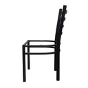Metal Chair Frame Width 50 cm - Black - Gallery 1