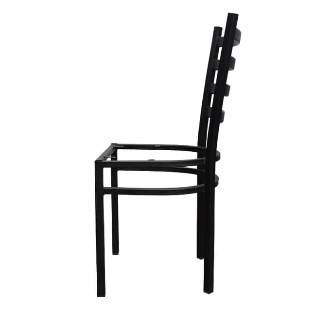 Metal Chair Frame Width 40 cm - Black - Gallery 1