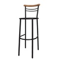 Metal Bar Stool Frame - Black - Gallery 1