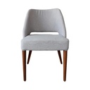 Cruise Dining Chair-Gray fabric - Gallery 1