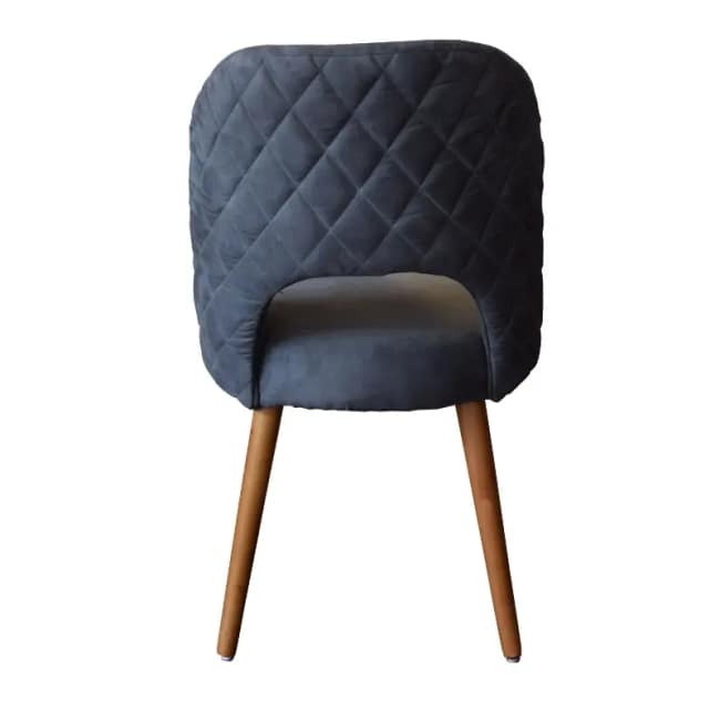 Candy Dining chair-Chamois fabric - Gallery 2