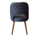 Candy Dining chair-Chamois fabric - Gallery 2