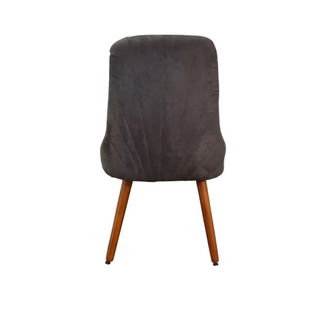 Sandy Dining chair-Gray fabric - Gallery 2
