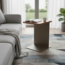 Mega Side Table Beige or Black - Gallery 1