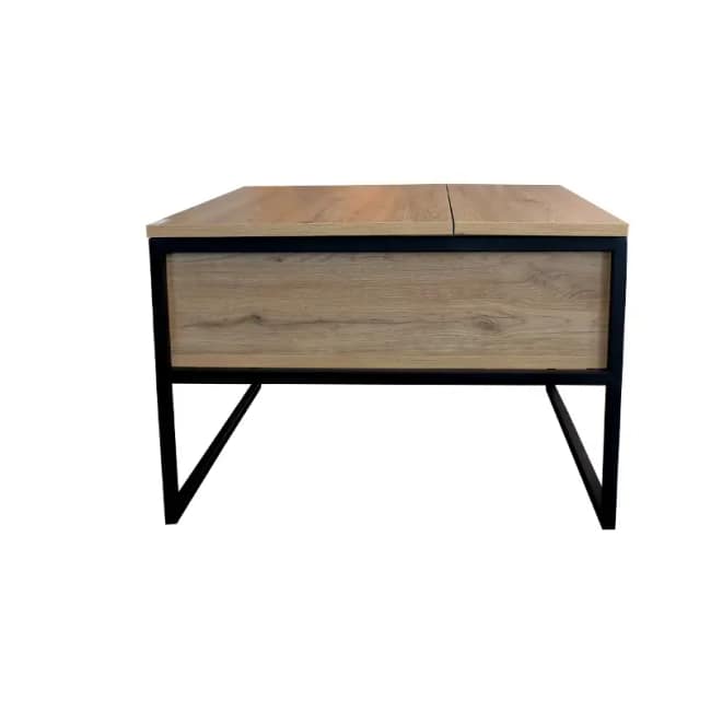 Tavolex Liftable Coffee Table with Hydraulic Lift Function, Convertible, for Living Room 70 Cm - Gallery 1