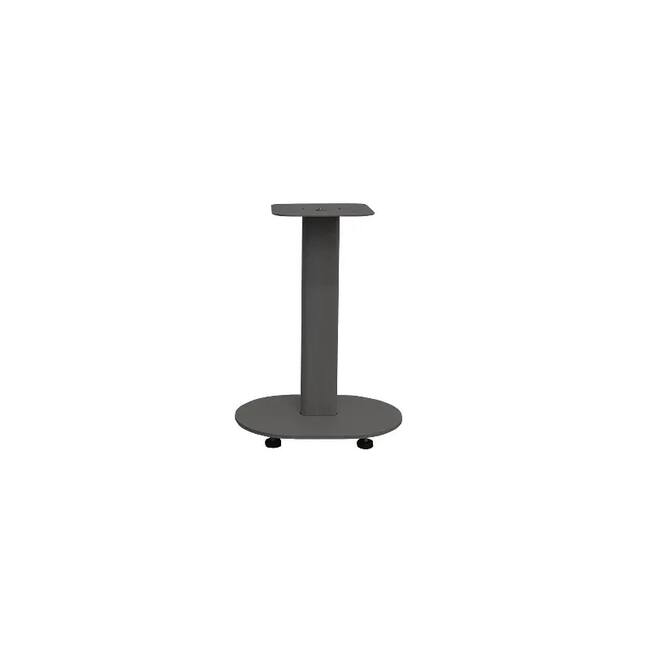 Metal Oval Bar Table Base 45cm