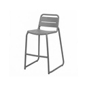 Barcelona Aluminum Mini Barstool Chair