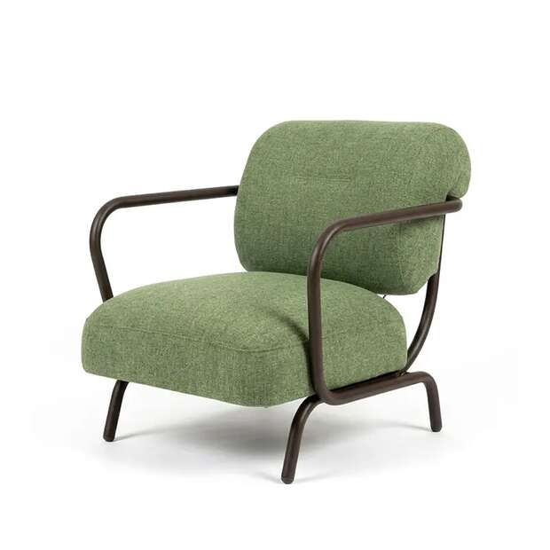 Expo Lounge Armchair 82 cm – Powder-Coated Aluminum