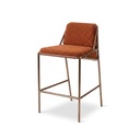 Chameleon Mini Bar Chair – Rose Gold PVD Stainless Steel