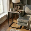 Side Table Black x Gray