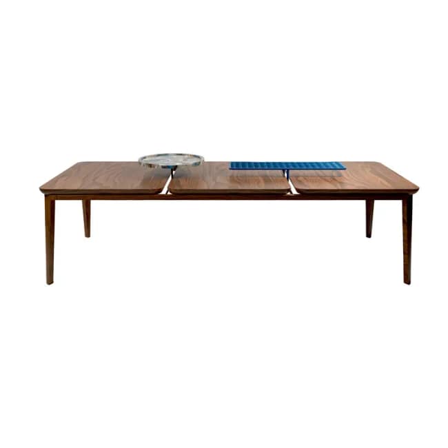 Haven Dining Table | Iroko & Aluminum Mesh Edition 275Cm