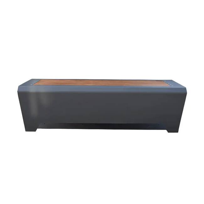 Hawa Outdoor Bench – The Durability of Steel and the Heritage of Pitch Pine