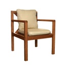 Grass Outdoor Armchair - Iroko Wood