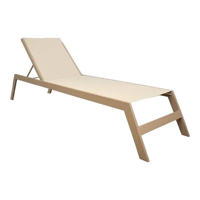 John Estable Chaise Lounge – Modern Comfort in Beige