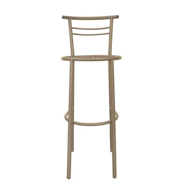 Metal Bar Stool Frame - Beige