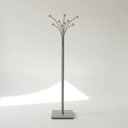 Modern Clothes Hanger (8 Hooks) – Elegance in Organization- Gray