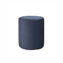 Modern Navy Blue Pouf