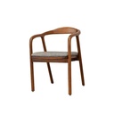 North Dining Chair - Fabric Gray