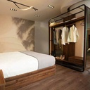 Stella Bedroom -Aluminum Fream- MDF