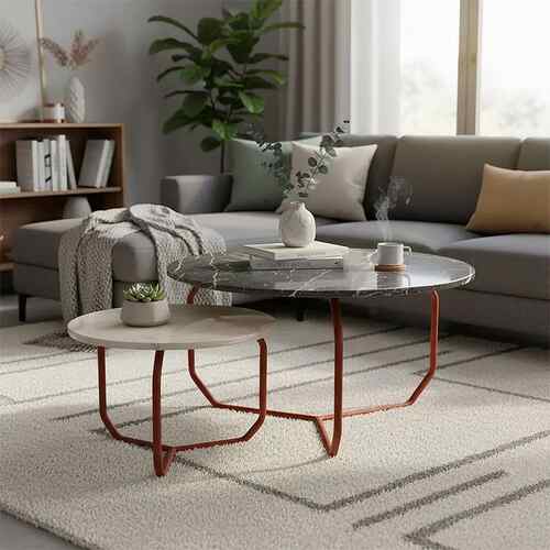 Astra marble table set