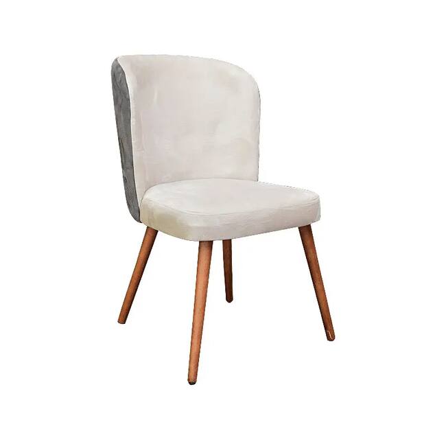 Derby dining chair- Gray x beige