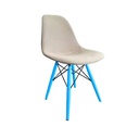 Leisure Chair Light blue legs