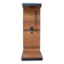 Outdoor aluminum shower, Black