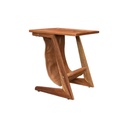 Side table with magazine holder