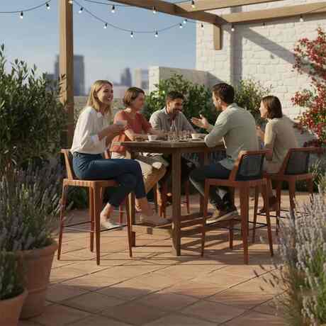 Haven Arco Bar Stool