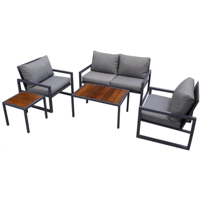 Lava Outdoor Sofa Set, Grey
