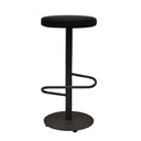 Roundy Outdoor Barstools with Footrest