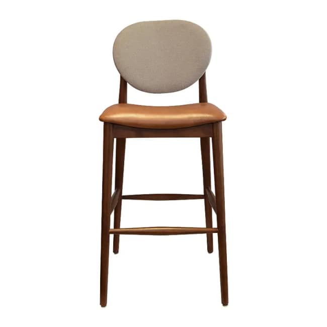 Bar stool - Eriko made of oak wood