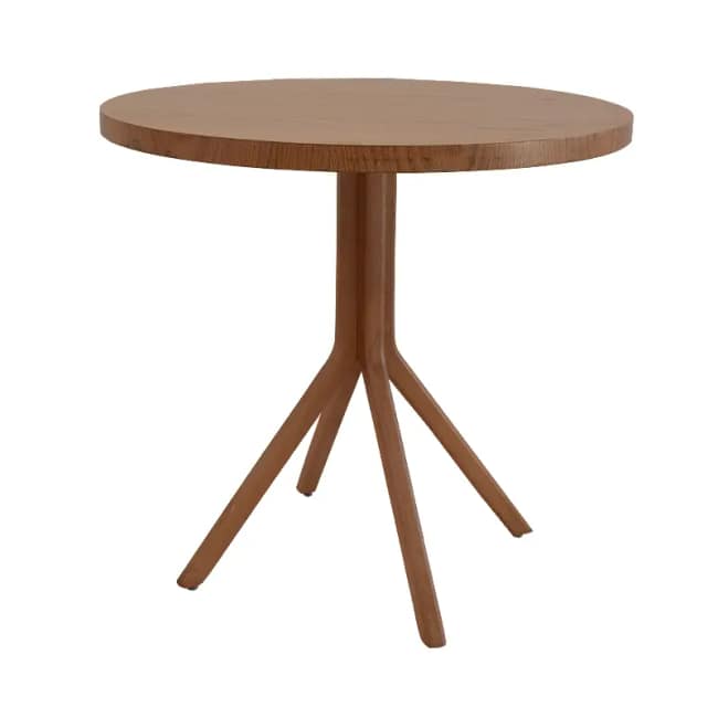Giorno table 80 cm made of beech wood
