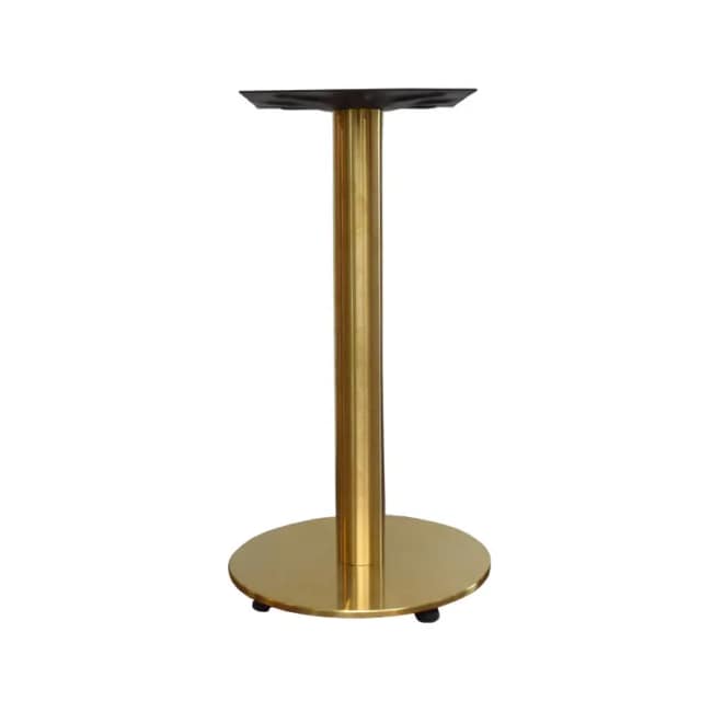 Round table base 40 cm, Golden